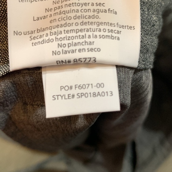 O’NEILL HYPERDRY Hybrid Heather Gray Flat Front Shorts size 33 - Picture 11 of 11